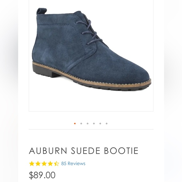 White Mountain Suede Bootie - Picture 1 of 5